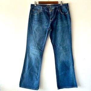 AEO | Hipster Jeans | Medium Wash | Flare Wide Leg | Women’s Size 14 | Y2K 2000s